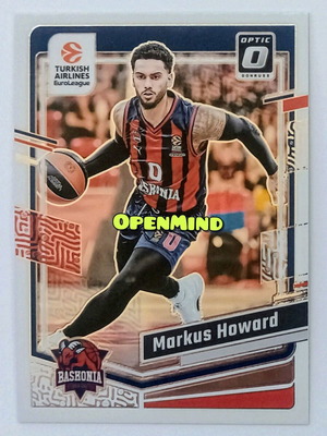 Κάρτα Markus Howard #23 Optic Baskonia Donruss Euroleague 2023-24 καινούργια