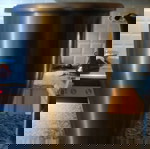  2 μοτες για γάλα κ κύπελλο μεταλλικό για φραπεδιερα