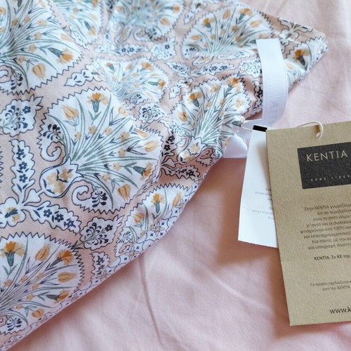 Kentia cotton duvet cover set double 220x240 cm with pillowcases new