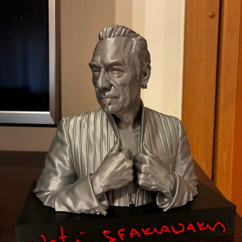 3D Notis Sfakianakis bust collectible statue