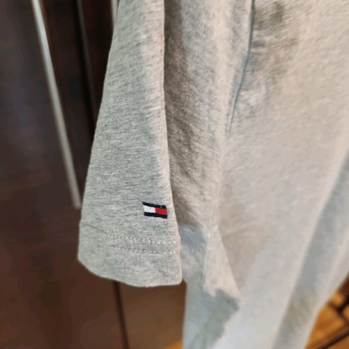 Tommy Hilfiger blouse new, gray, size S