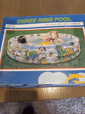 Πισίνα παιδική καινούργια, διάμετρος 1.52 μ. και ύψος 38 εκ.