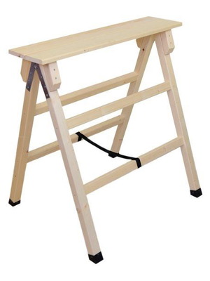 Καβαλέτο επαγγελματικό 90 x 90 cm από ξύλο ελάτης σε φυσική απόχρωση