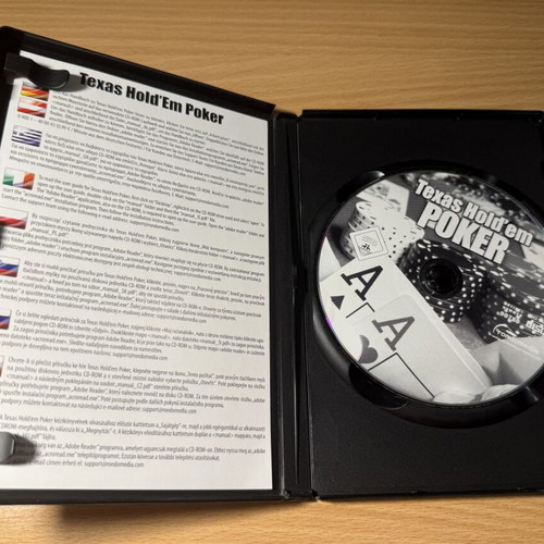 Texas Hold'em Poker CD-ROM new for PC