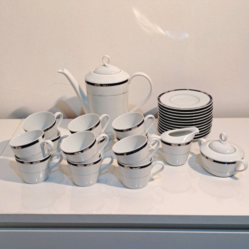 AMC Coffee Set 27pcs new, porcelain