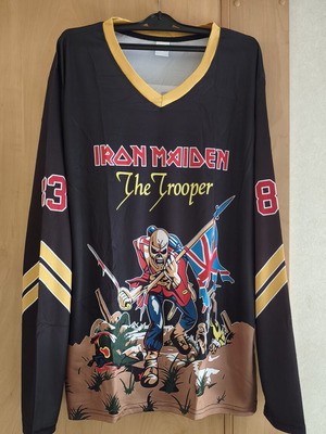Iron Maiden The Trooper long-sleeve shirt medium, new