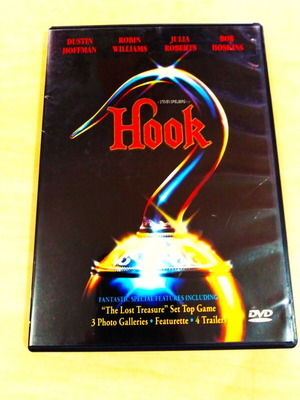 Hook DVD like new, fully functional, subtitles