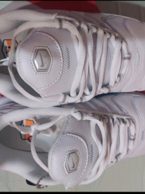 Nike Air Max Plus TN Triple White shoes EU 38