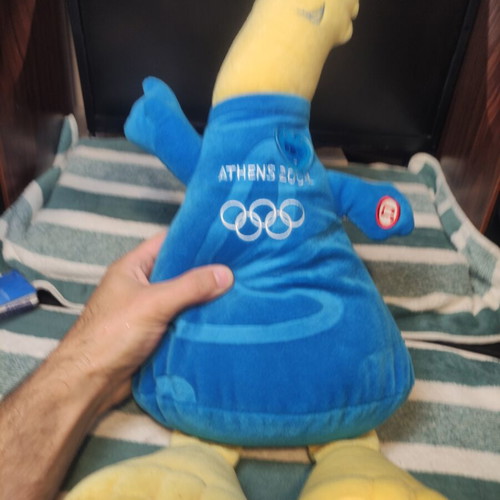Olympic Games Athens 2004 Mascot Phoebus used, 52 cm