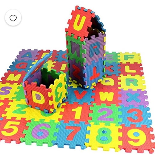 Foam mini puzzle like new