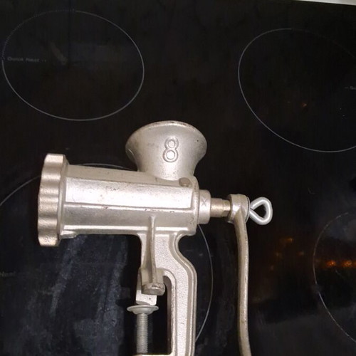 Decorative Meat Grinder Like New