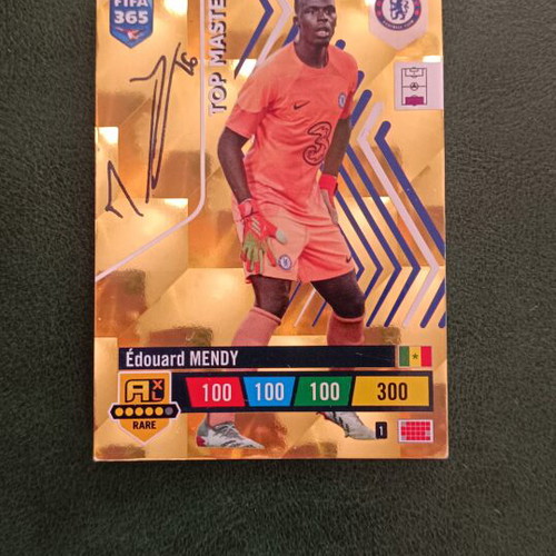 Panini Cards Top Master 2023 Eduard Mendy signed, like new
