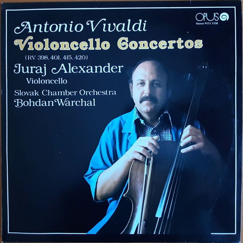 Antonio Vivaldi Violoncello Concertos used, authentic Czechoslovak reissue