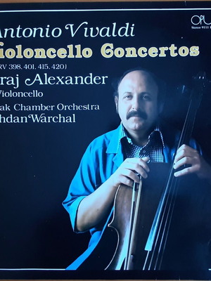 Antonio Vivaldi Violoncello Concertos used, authentic Czechoslovak reissue