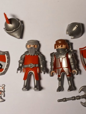 Playmobil 2 ιππότες μεταχειρισμένοι