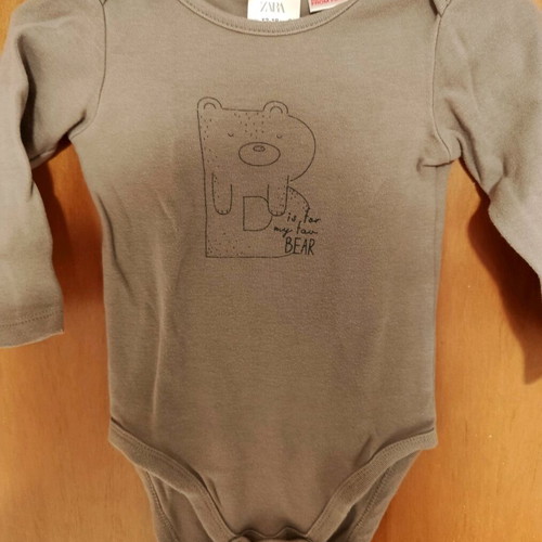 Zara baby bodysuits like new, pack of 5, 86 cm with animals