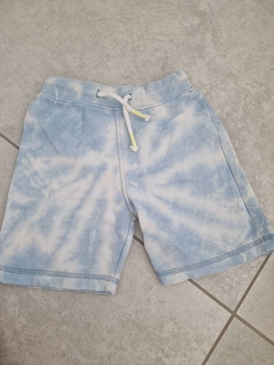 Κοντό παντελόνι με tie-dye σχέδιο σε μπλε, 110-116 εκ.