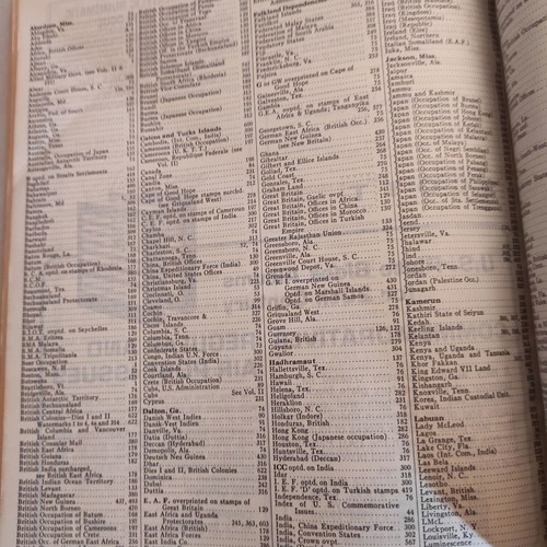 Scott Stamp Catalogue Volume 1 1974 used