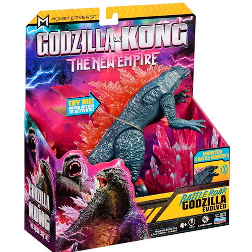 Godzilla x Kong figure with sound 18 cm new, Battle Roar Godzilla Evolved