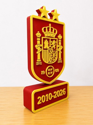Spain 2 Stars Commemorative Trophy