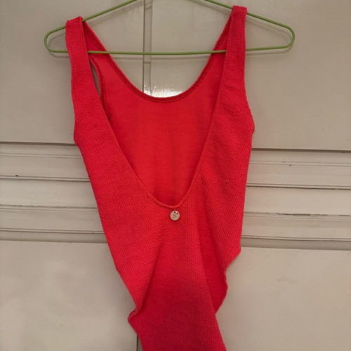 Sorbet Island Riva one-piece swimsuit like new, pink, one size