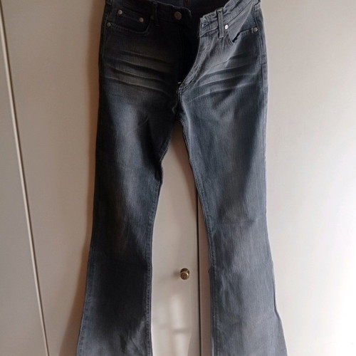 ESTI denim pants used, gray, sizes M and L