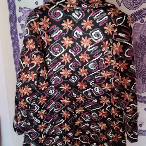 Italian coat like new, multicolored, size M