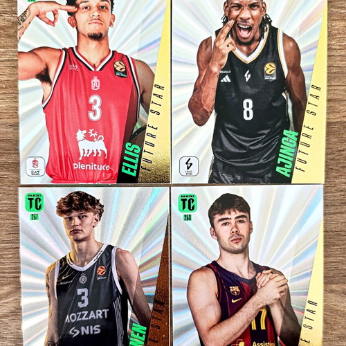 Panini Top Class Euroleague Card Bundle Future Star Mint