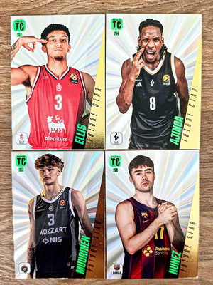 Panini Top Class Euroleague Card Bundle Future Star Mint