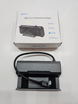 JSAUX HB0602 5-в-1 Docking Station с HDMI 2.1 4K@120Hz, 100W PD, Ethernet