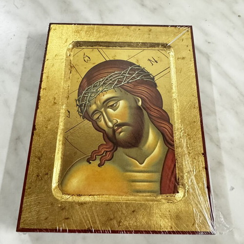 Jesus Christ Orthodox Icon The Bridegroom with Crown of Thorns new
