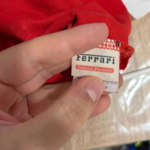 Grand Prix Monaco 07 Ferrari Top Marlboro Automobile Club De Monaco Badge long sleeve shirt used
