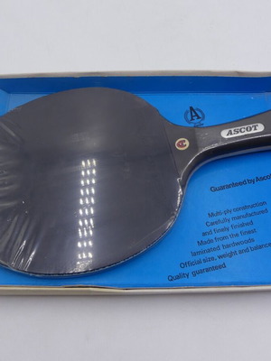 Ping Pong Ascot racket black sealed new