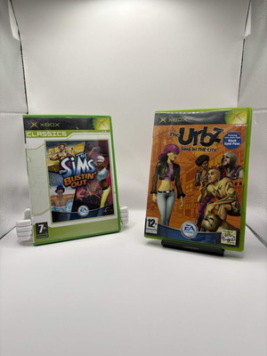 The Sims Bustin' Out και The Urbz Sims in the City πακέτο Xbox Original σαν καινούργιο