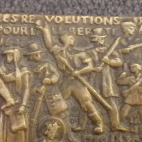 Sculpture used with reference to French history Delamarre Paris 1951