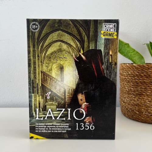 Crime Scene Lazio 1356 board game new