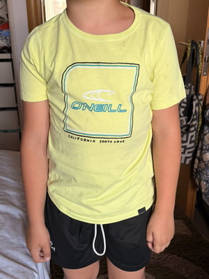 O'Neill Kids Lime Green T-Shirt Size 10 Years used