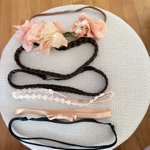 Hairband set like new, 9 colorful pieces