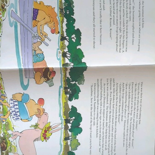 Aristophanes The Frogs kids book used, in English