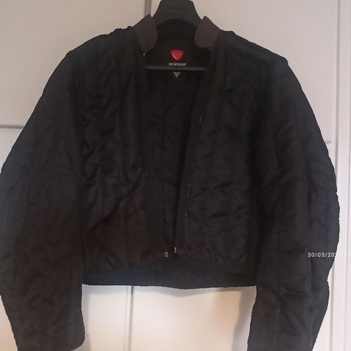 Dainese men's motorcycle jacket khaki like new, size 48