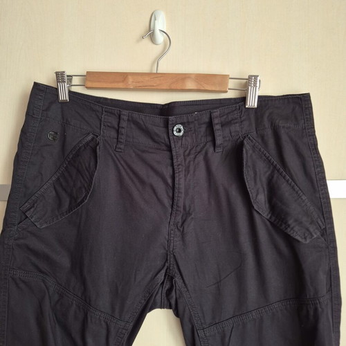 G-Star Raw Rovic DC Tapered Cuffed Cargo Jogger pants used, black, size M