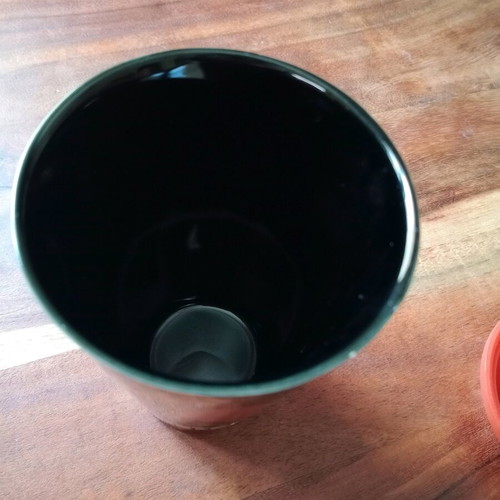 Souvenir mug I love Amsterdam with silicone lid new