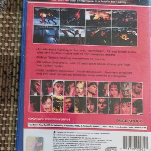 Tekken Tag Tournament PS2 disc only