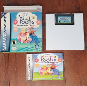Winnie the Pooh for Gameboy Advance CIB repro