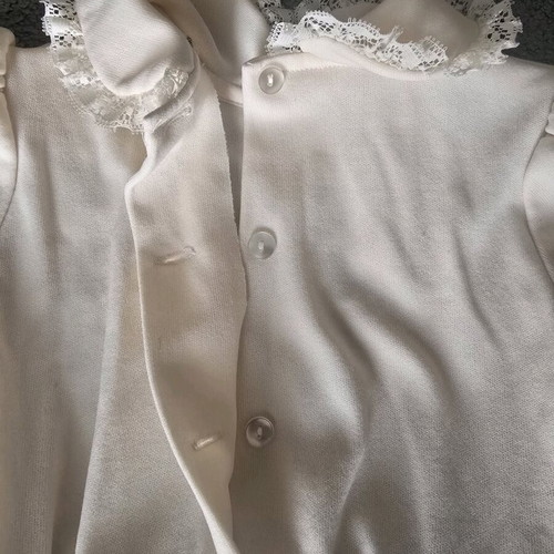 Edwardian Style Vintage Girls' Dress beige, like new
