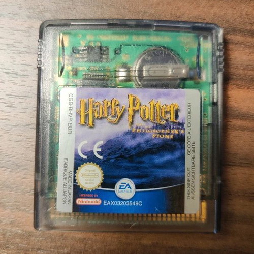 Harry Potter and the Philosopher's Stone Game Boy Color cartridge like new