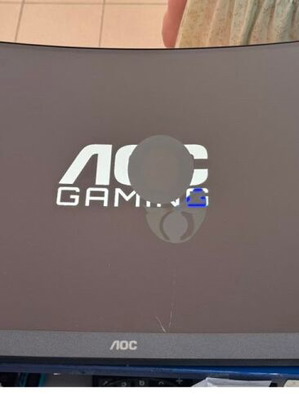 Gaming AOC CU34G4Z used with small mark on panel