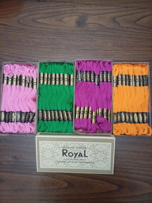 Mouline French embroidery threads new
