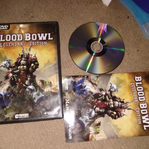 Blood Bowl Legendary Edition PC game used, complete