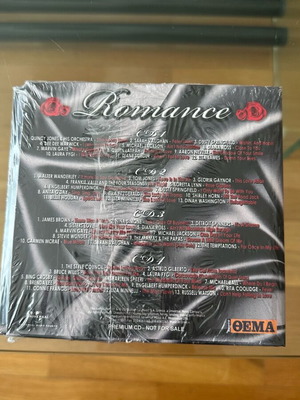 Συλλεκτική μουσική συλλογή Romance 4CD καινούργια, σφραγισμένη